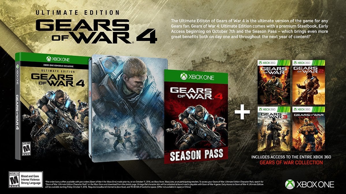 Deal: Get 30% off on Gears of War 4 Ultimate Edition, now only $69.99 -  MSPoweruser